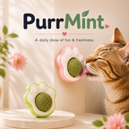PurrMint Wall-Mounted Catnip Ball