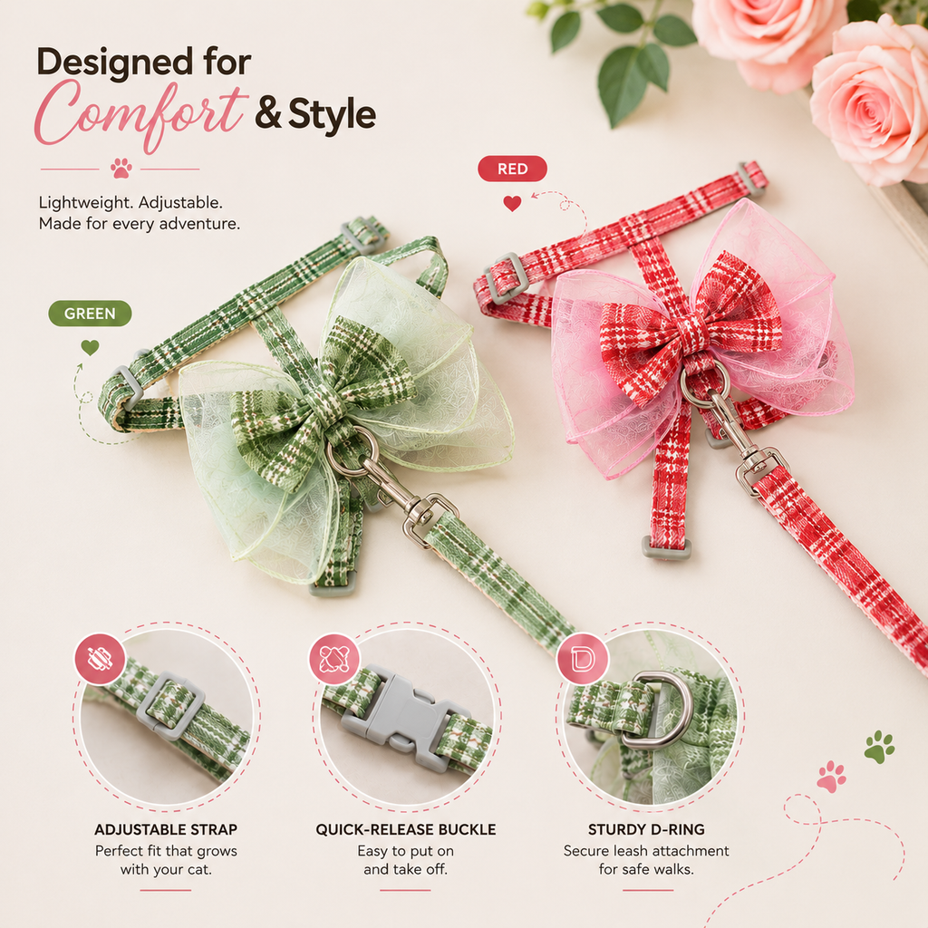 Butterfly Bow Harness