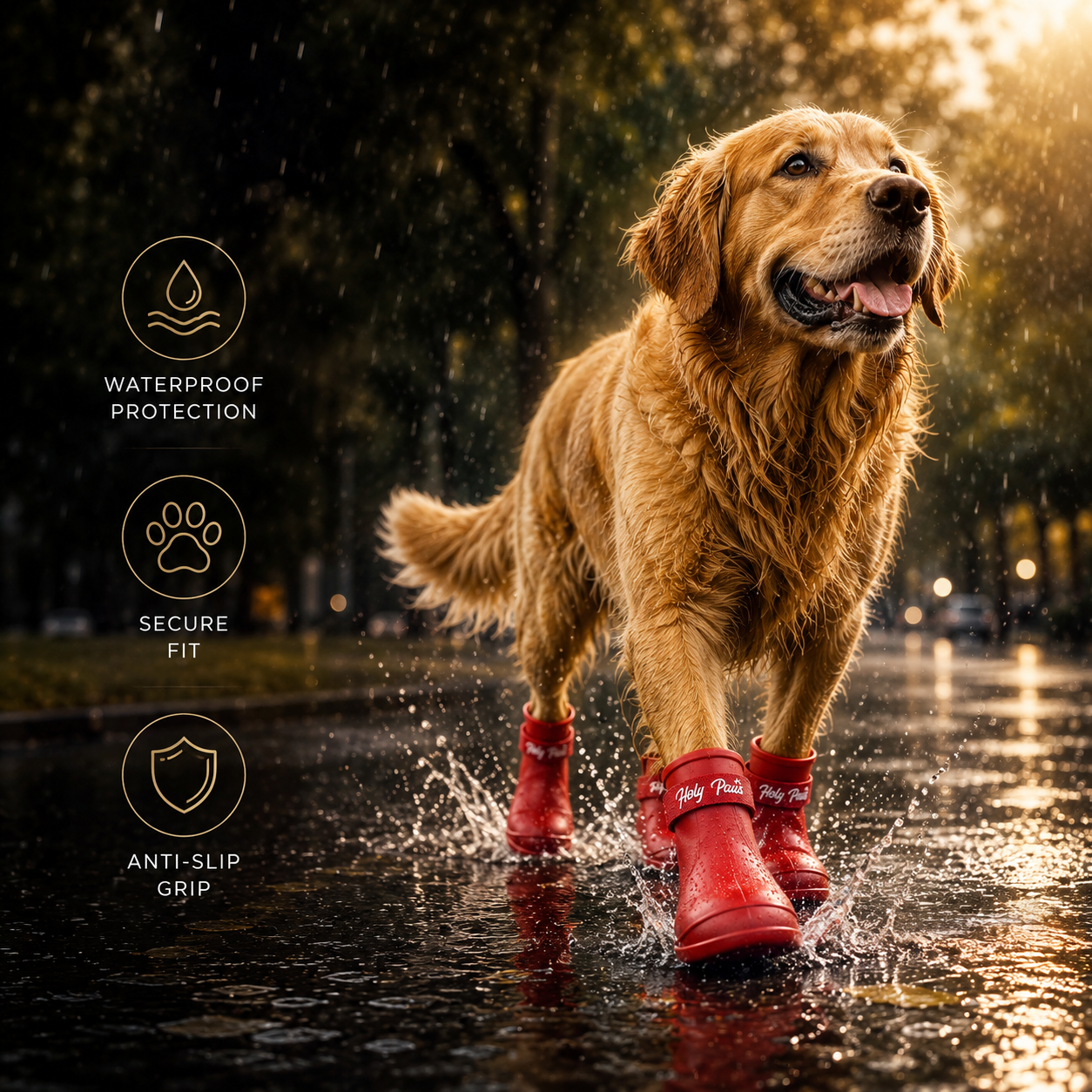 Holy Paws Storm Guard Boots