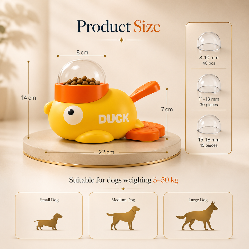 QuackQuest Interactive Treat Dispenser
