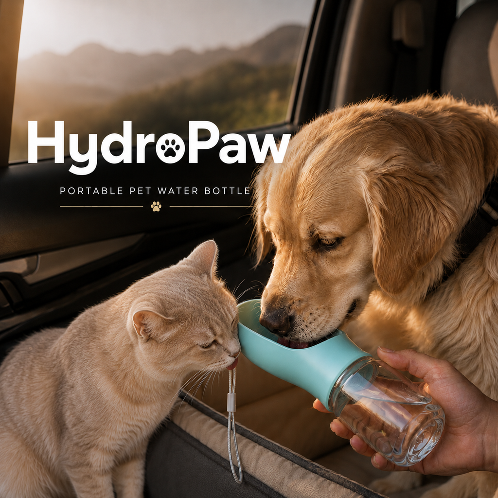 HydroPaw – Portable Pet Water Bottle